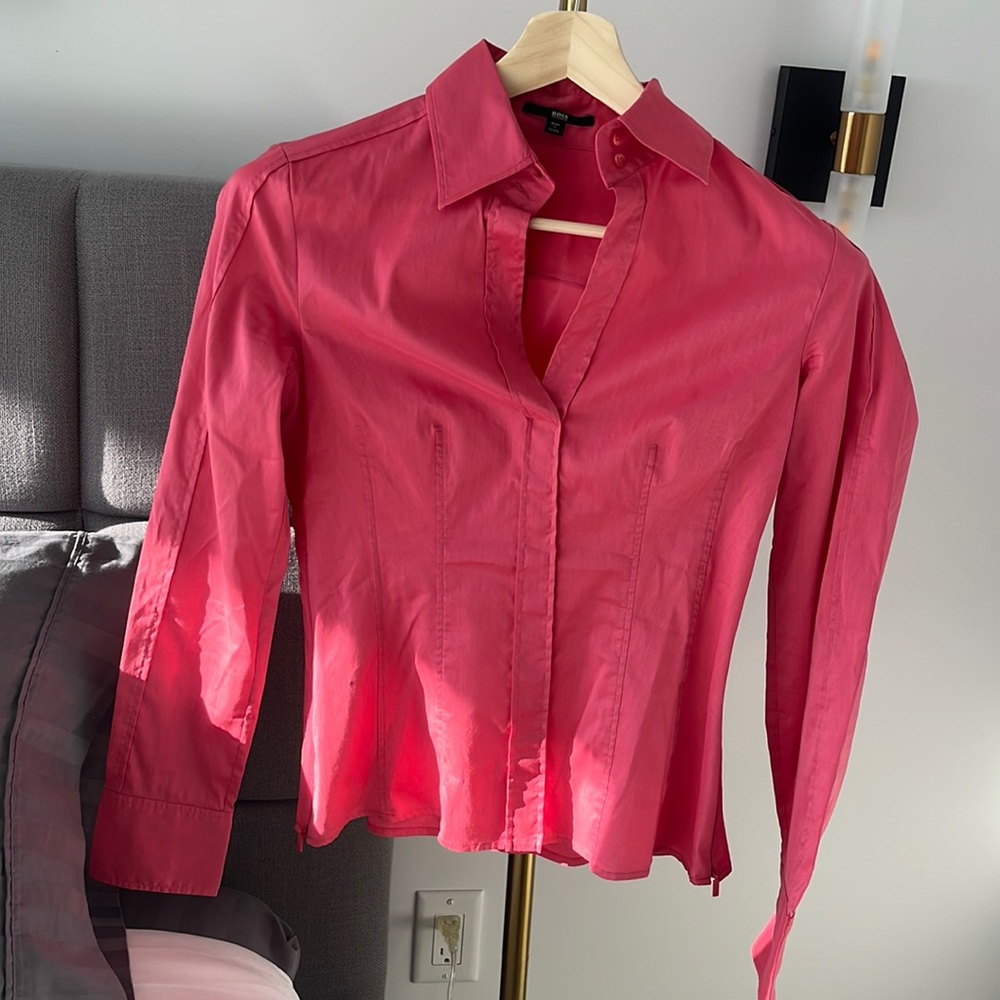 Boss xs blouse. Size 4